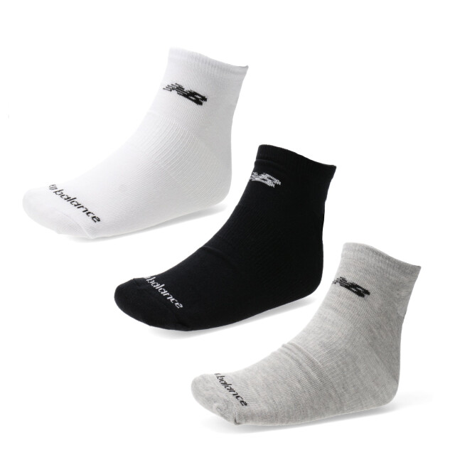 Medias Unisex New Balance X3 Show Unisex Blanco - Gris - Negro