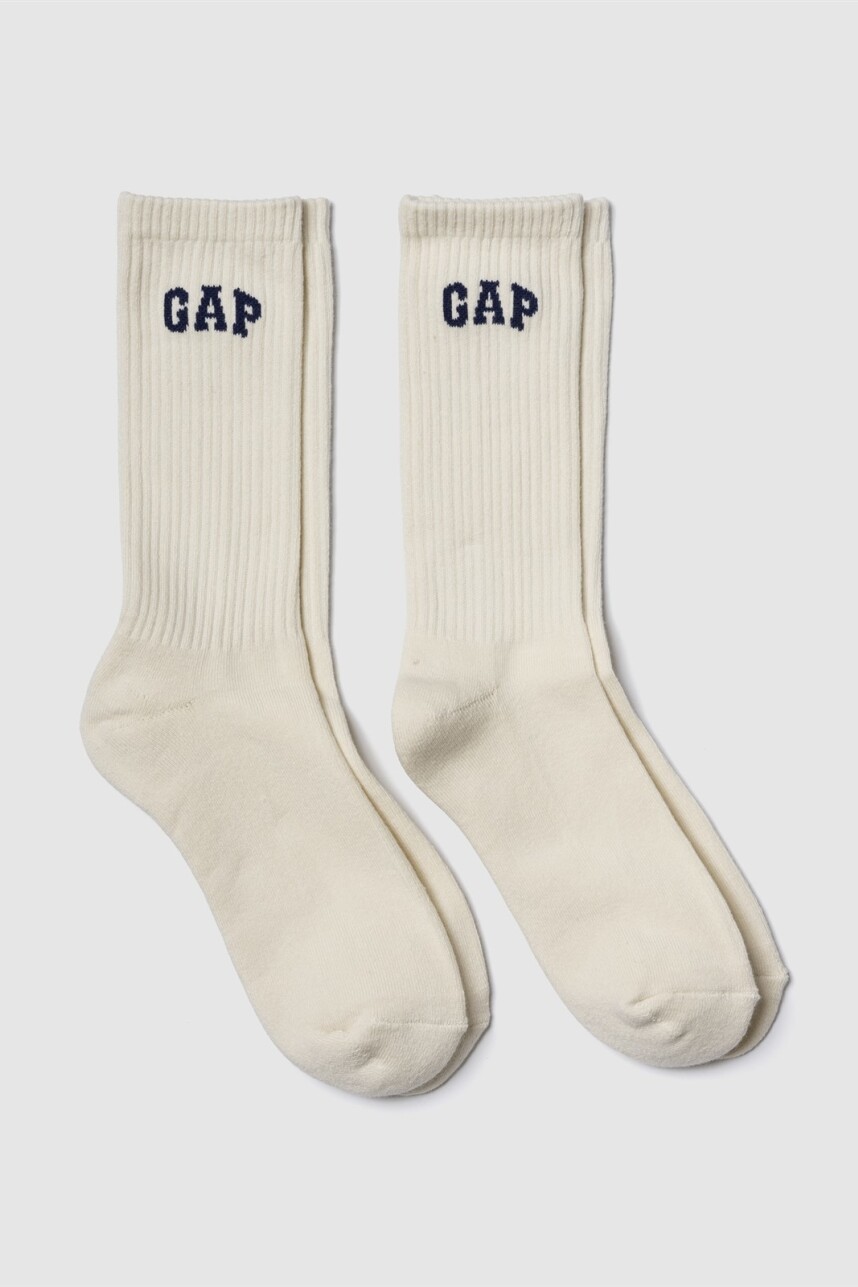 Medias Pack X 2 Mujer White Uk