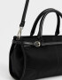 Bowling Cartera Bowling Con Hebillas - Negro