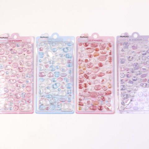 PEGATINAS 3D DE CRISTAL CON FORMA DE ANIMALES PEGATINAS 3D DE CRISTAL CON FORMA DE ANIMALES