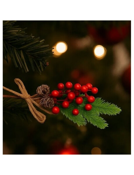 PICK PE CORDON PIÑAS ROJO 27 CM. PICK PE CORDON PIÑAS ROJO 27 CM.