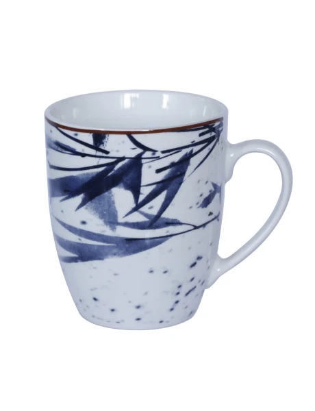 MUG 355ML HOJAS AZUL MUG 355ML HOJAS AZUL