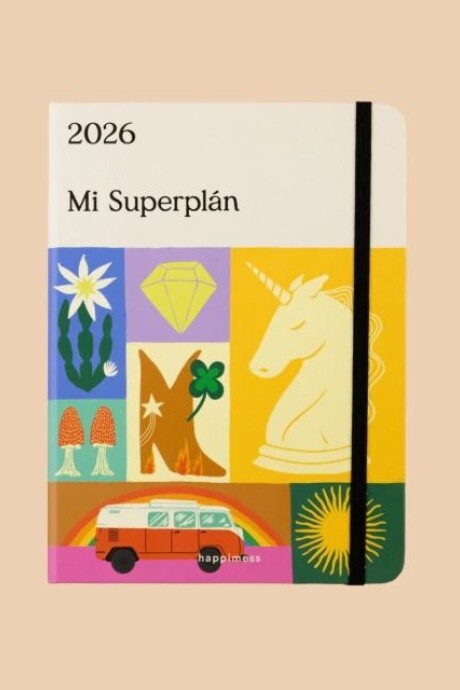 AGENDA MONOBLOCK HAPPIMESS CARPETA A5 MI SUPERPLAN 2026 - JARDÍN SECRETO AGENDA MONOBLOCK HAPPIMESS CARPETA A5 MI SUPERPLAN 2026 - JARDÍN SECRETO