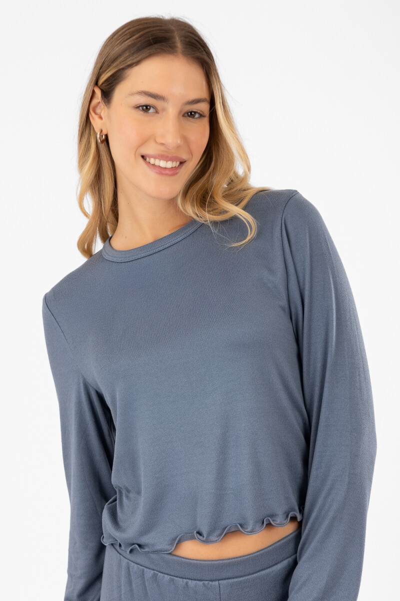 Pijama vita Azul