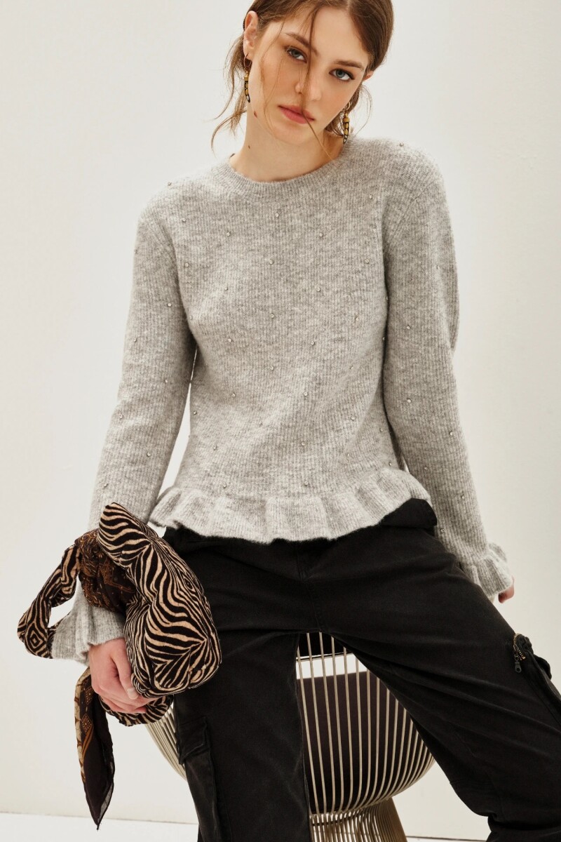 Sweater Betty Gris Melange