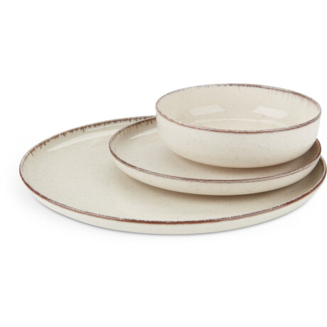 Plato Ferdus Ø27Cm Gres Porcelanico Beige