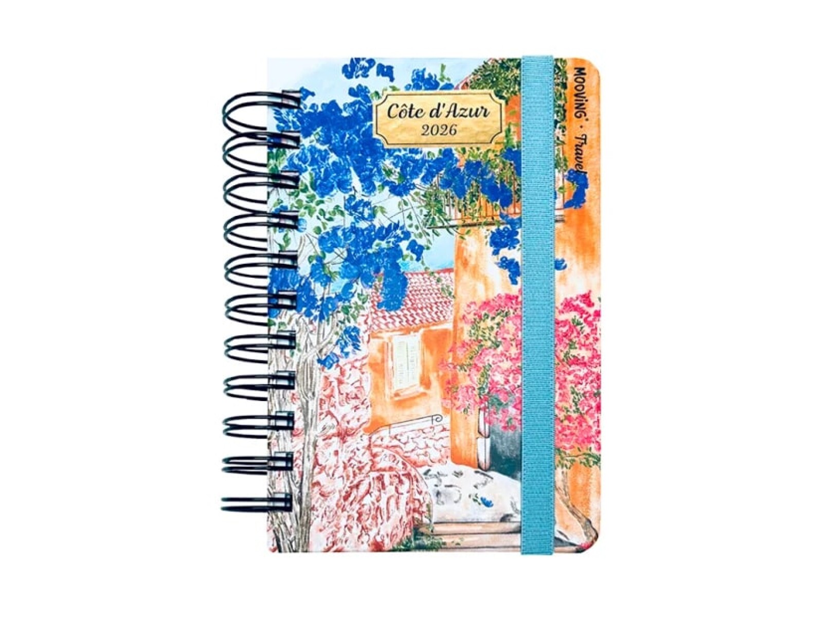 Agenda Mooving 10 x 15 cm 2026 Côte d'Azur 