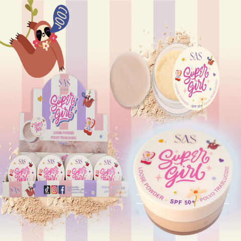 SAS Polvo fijador traslúcido volatil Sas Polvo Fijador Traslúcido Volatil