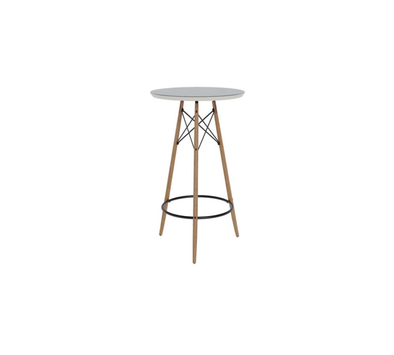 Mesa Lateral 43cm Linea Manhattan - Blanco 