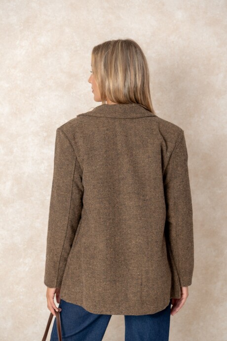 BLAZER MARIELLA Marrón