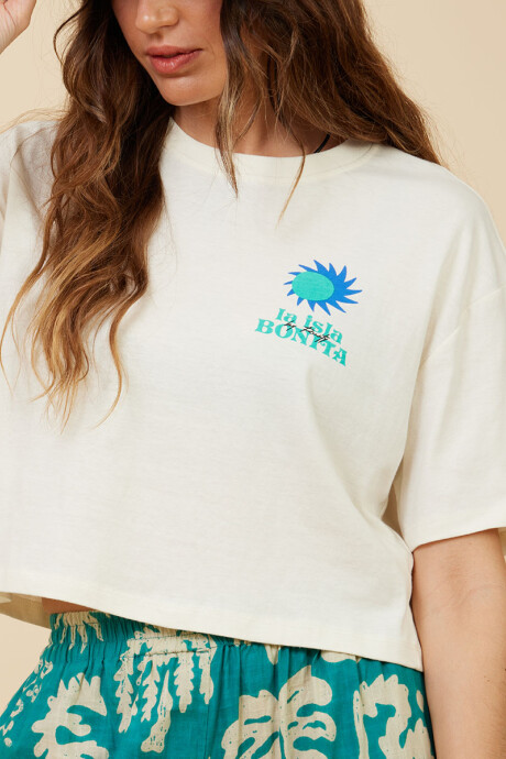 T-SHIRT TILCARA RUSTY Blanco