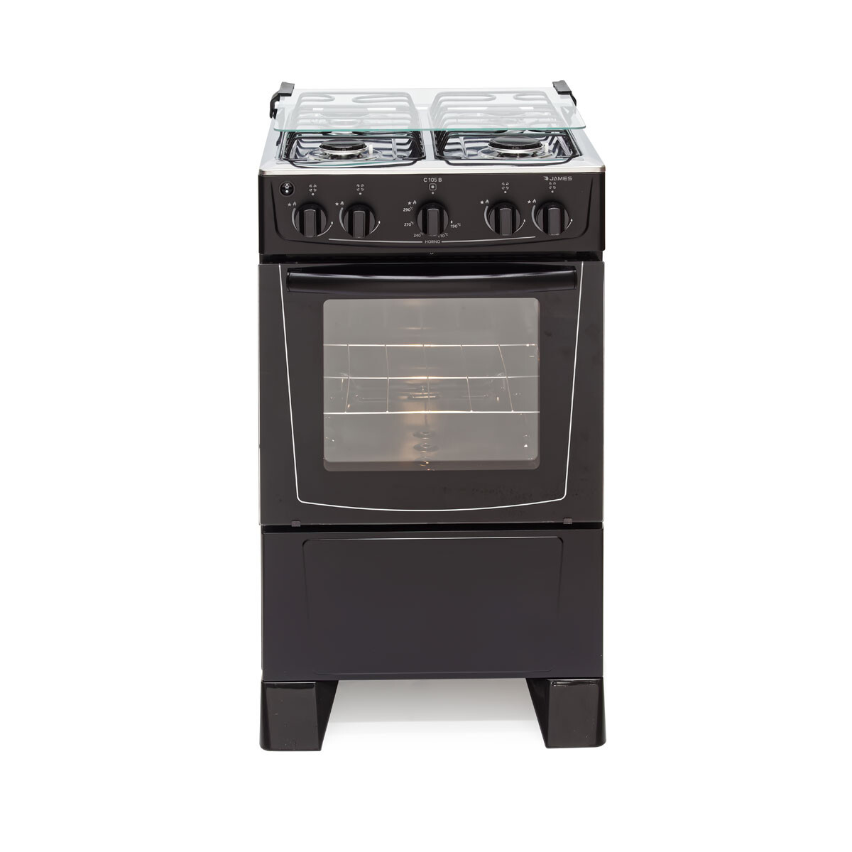 COCINA JAMES C 105B NEGRA 