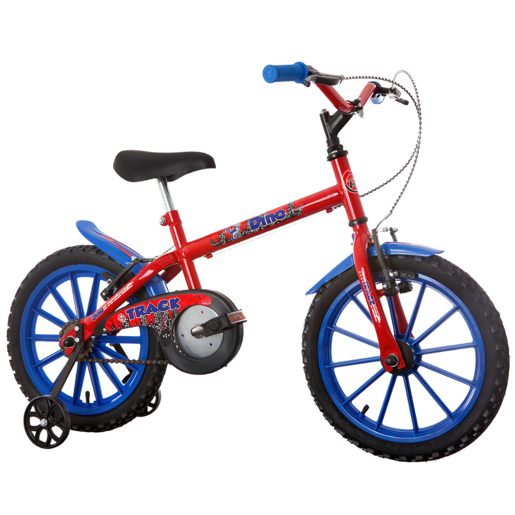 Bicicleta Track Dino Aro 16" - Rojo