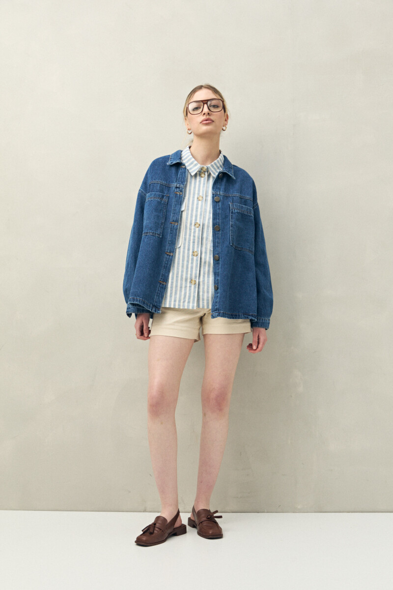 CHAQUETA PRUGA Rayas