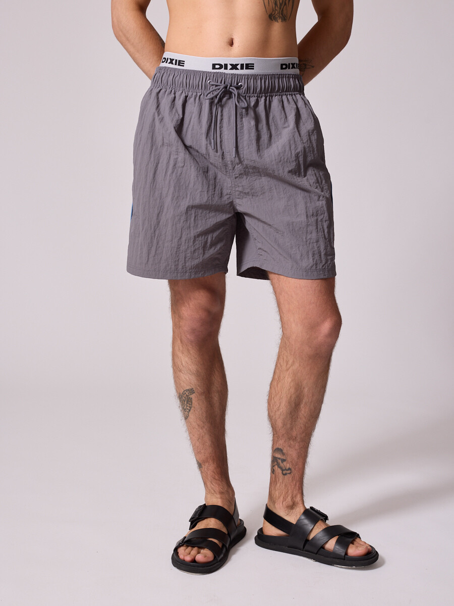 SHORT SUCRE DIXIE - Gris Oscuro 