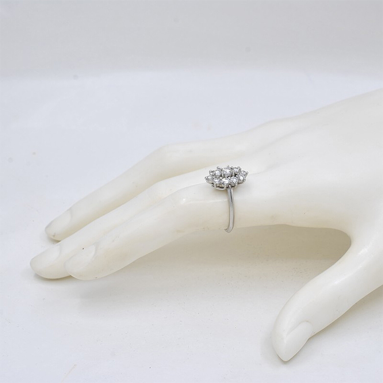 Anillo Platino Y — Facello Joyeros