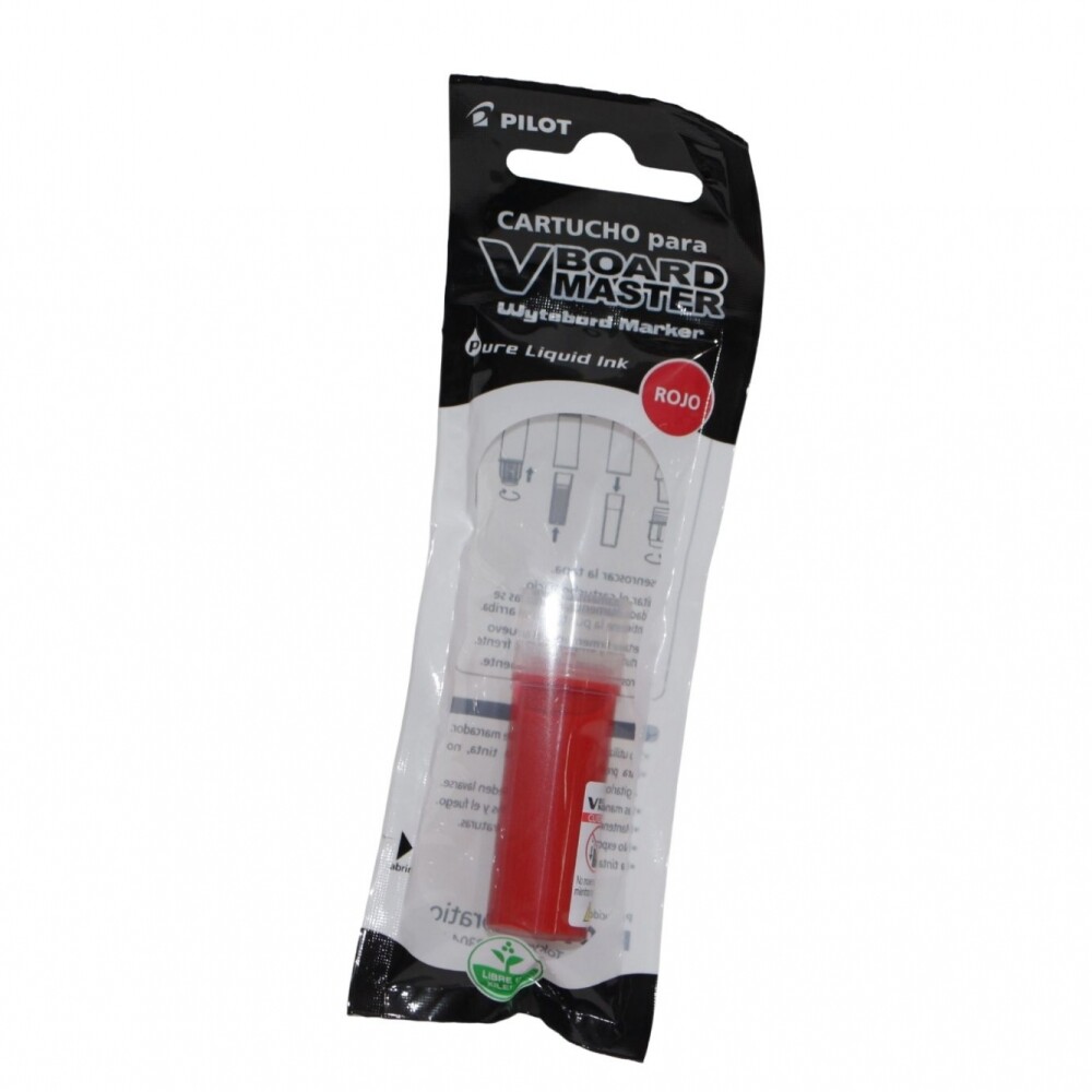 REPUESTO TINTA PILOT PIZARRA COLOR ROJO REPUESTO TINTA PILOT PIZARRA COLOR ROJO