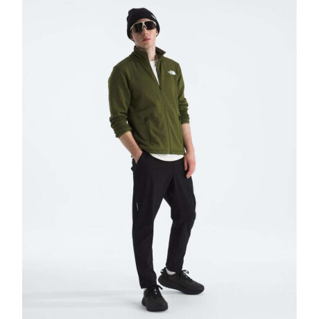 Campera Polar Cedar Trail Grid hombre Woodland Green