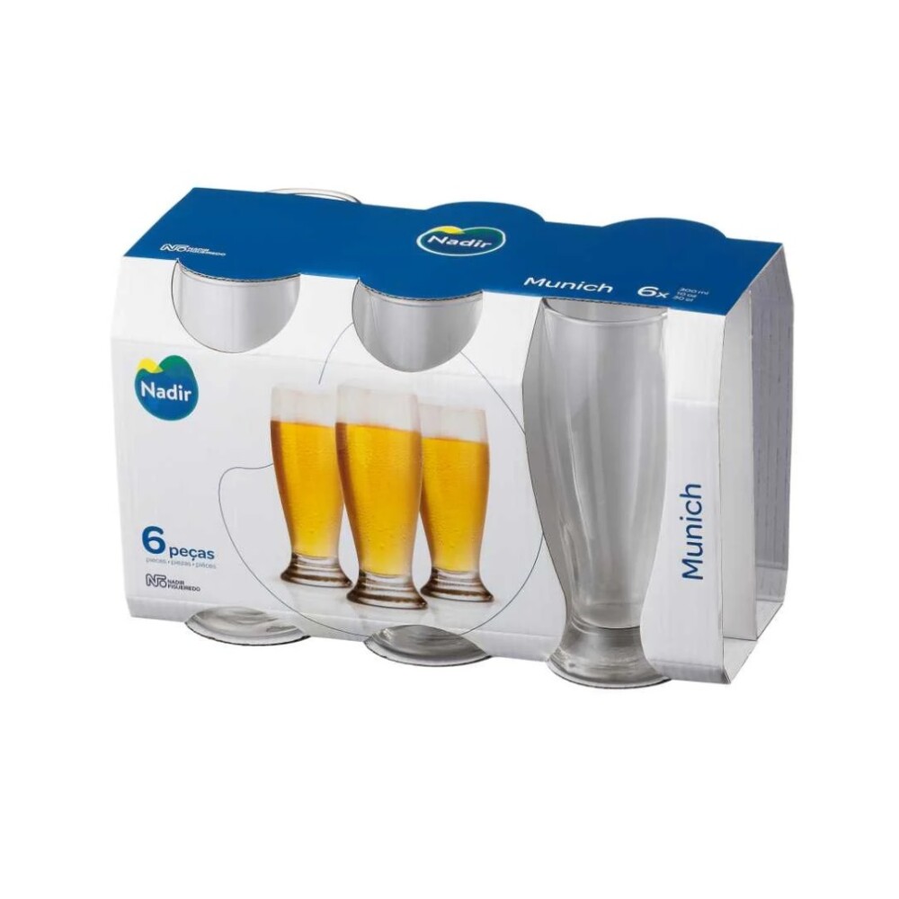 Vaso Cerveza Munich 300 Ml X 6 MUNICH VASO CERVEZA 300 ML X 6