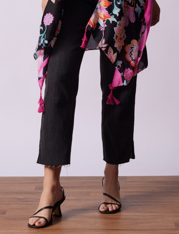Kimono Print NEGRO/MULTI