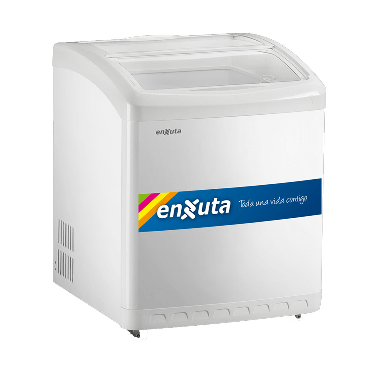 VITRINA COMERCIAL HORIZONTAL 120 LITROS ENXUTA 