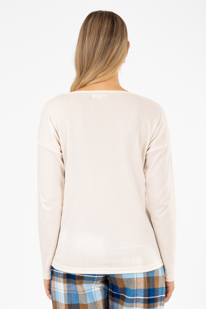 Remera marlyn Marfil
