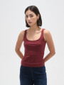 Musculosa Mintas Bordeaux