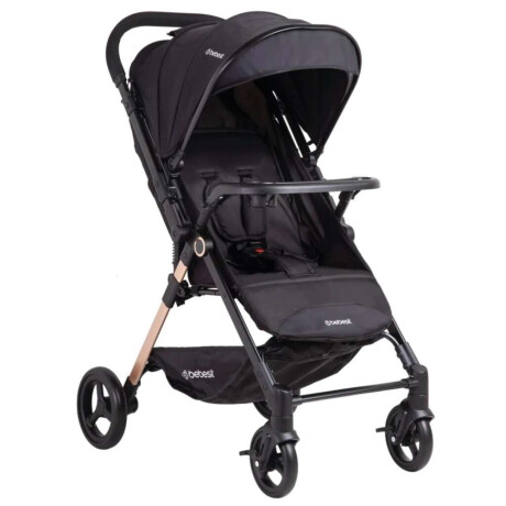 Coche City Manillar Reversible Y Plegado Compacto Con Una Mano Negro