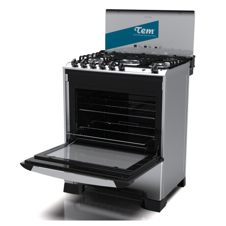 Cocina a Gas 5 Hornallas con Grill Tem Celebración Plus 5H