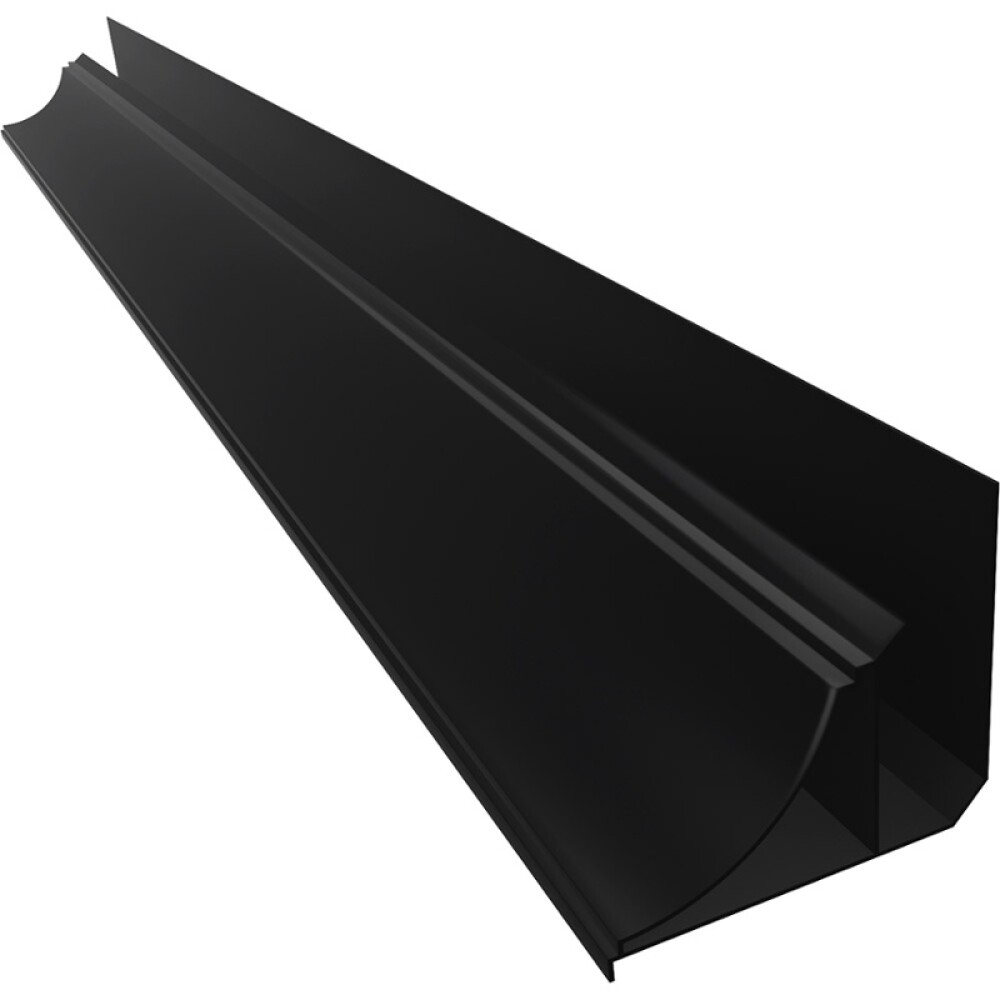 ÁNGULO PERIMETRAL PVC NEGRO 6 METROS LINEALES ángulo Perimetral Pvc Negro 6 Metros Lineales