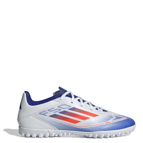 Championes Unisex Adidas Fútbol 5 F50 Club Blanco - Azul - Rojo