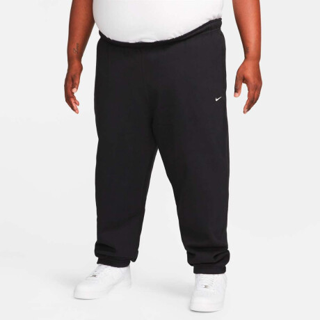 Pantalón Largo Nike Solo Swoosh de Hombre Negro