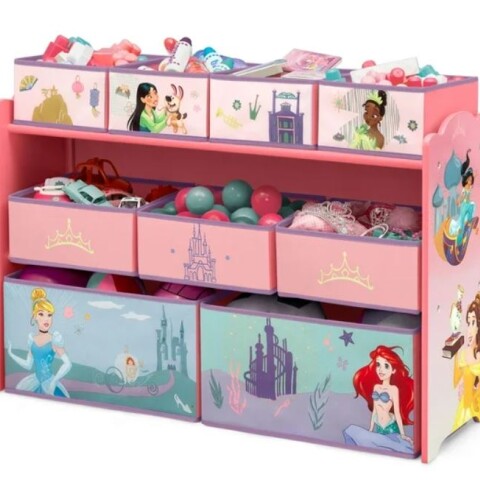 Organizador de Princesas Disney de 9 contenedores Organizador de Princesas Disney de 9 contenedores