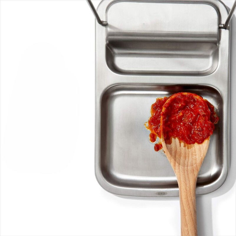 Reposa Cuchara Y Tapa en acero iinoxidable OXO Reposa Cuchara Y Tapa en acero iinoxidable OXO