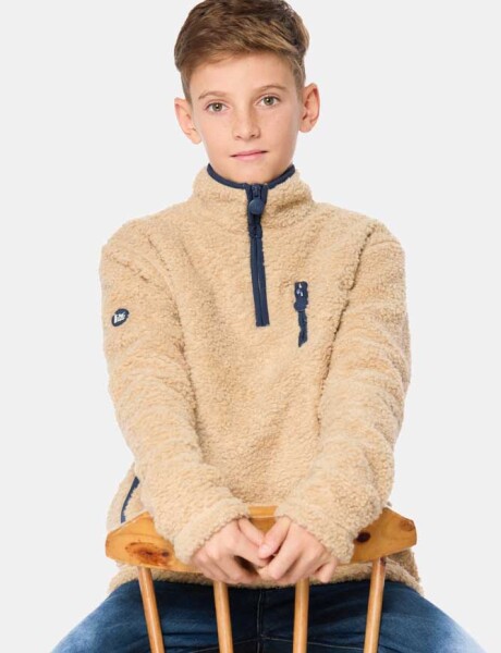 BUZO CORDERITO Beige