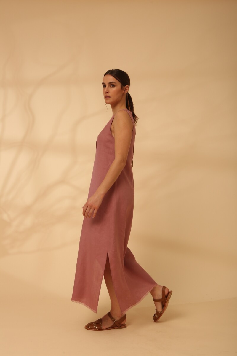 VESTIDO VESTA Rosa Viejo