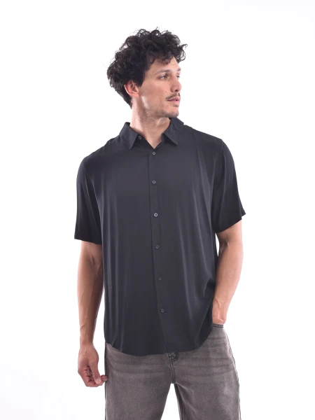 CAMISA ECHOSTAGE NEGRO