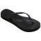 Sandalias Havaianas Slim Flatform FC Mujer Negro