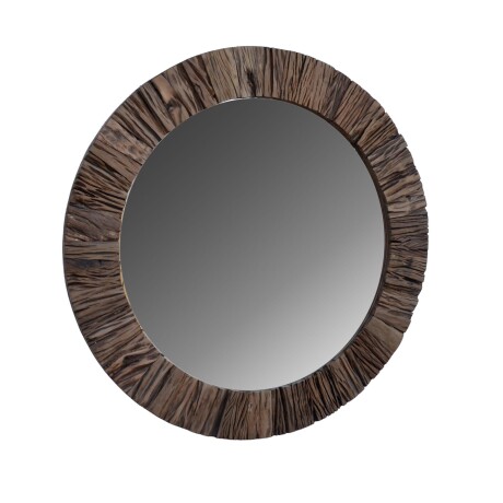 ESPEJO DE PARED MADERA NATURAL-BEIGE M-20008