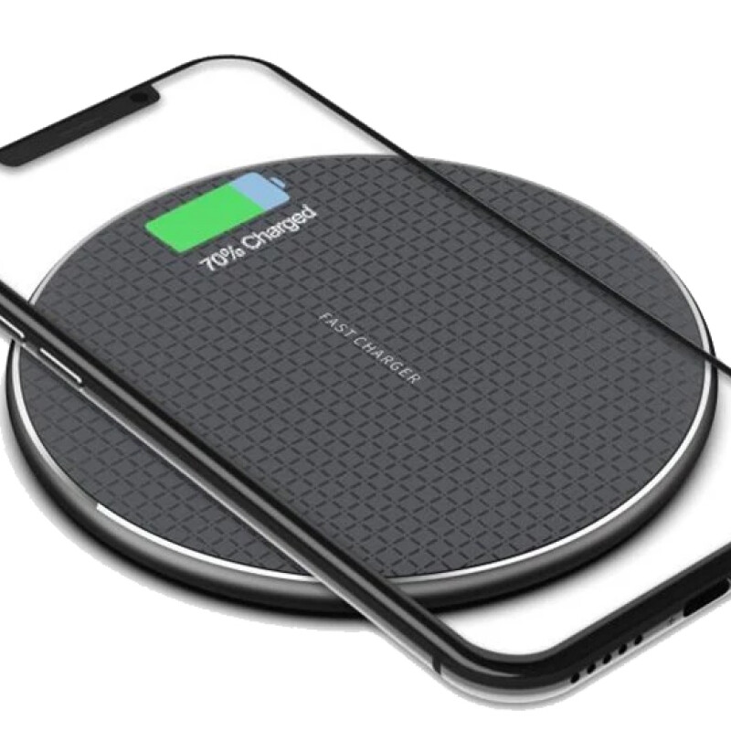 Cargador Inalámbrico Qi Base de Carga Rápida Universal Cargador Inalámbrico Qi Base de Carga Rápida Universal