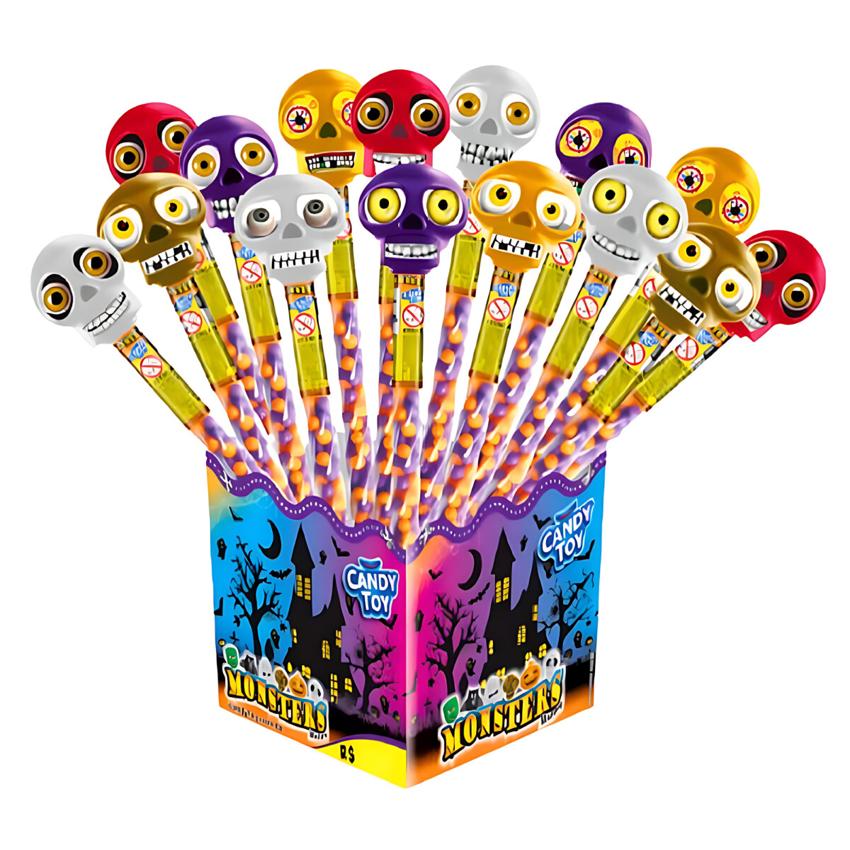 PASTILLAS CANDY TOY 15grs 20 unidades - Calavera 