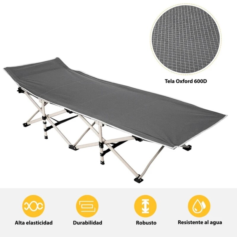 Catre Plegable Reforzado Resistente 160 kg Catre Plegable Reforzado Resistente 160 kg