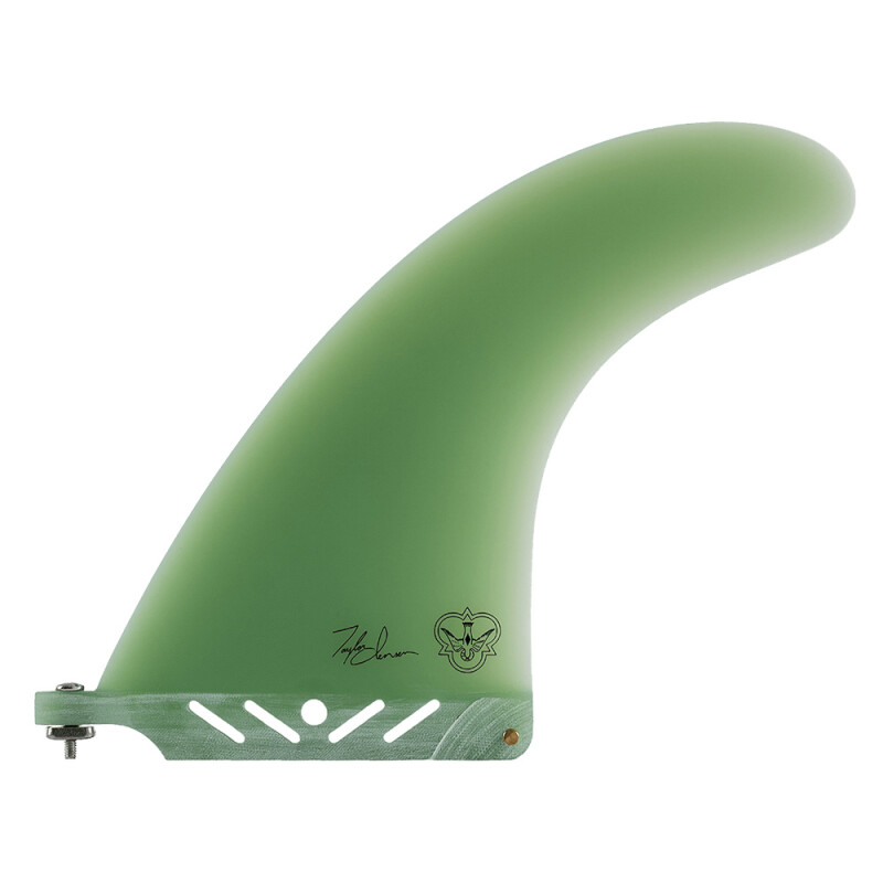 Quilla Flying Diamonds TJ Signature Center Fin 6.5"- Clear Quilla Flying Diamonds TJ Signature Center Fin 6.5"- Clear