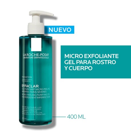 Gel Purificante La Roche Posay Effaclar Microexfoliante 400 Ml Gel Purificante La Roche Posay Effaclar Microexfoliante 400 Ml