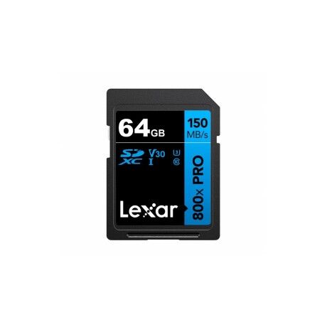 Memoria Sdxc Lexar 800X Pro 64GB Blue Series 001