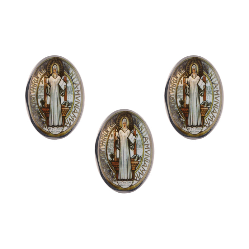 IMAN METALICO DE SANTOS 5CM X3 UNIDADES Gp118/san Benito