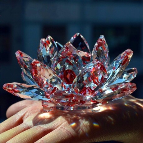 Flor De Loto Chica Roja
