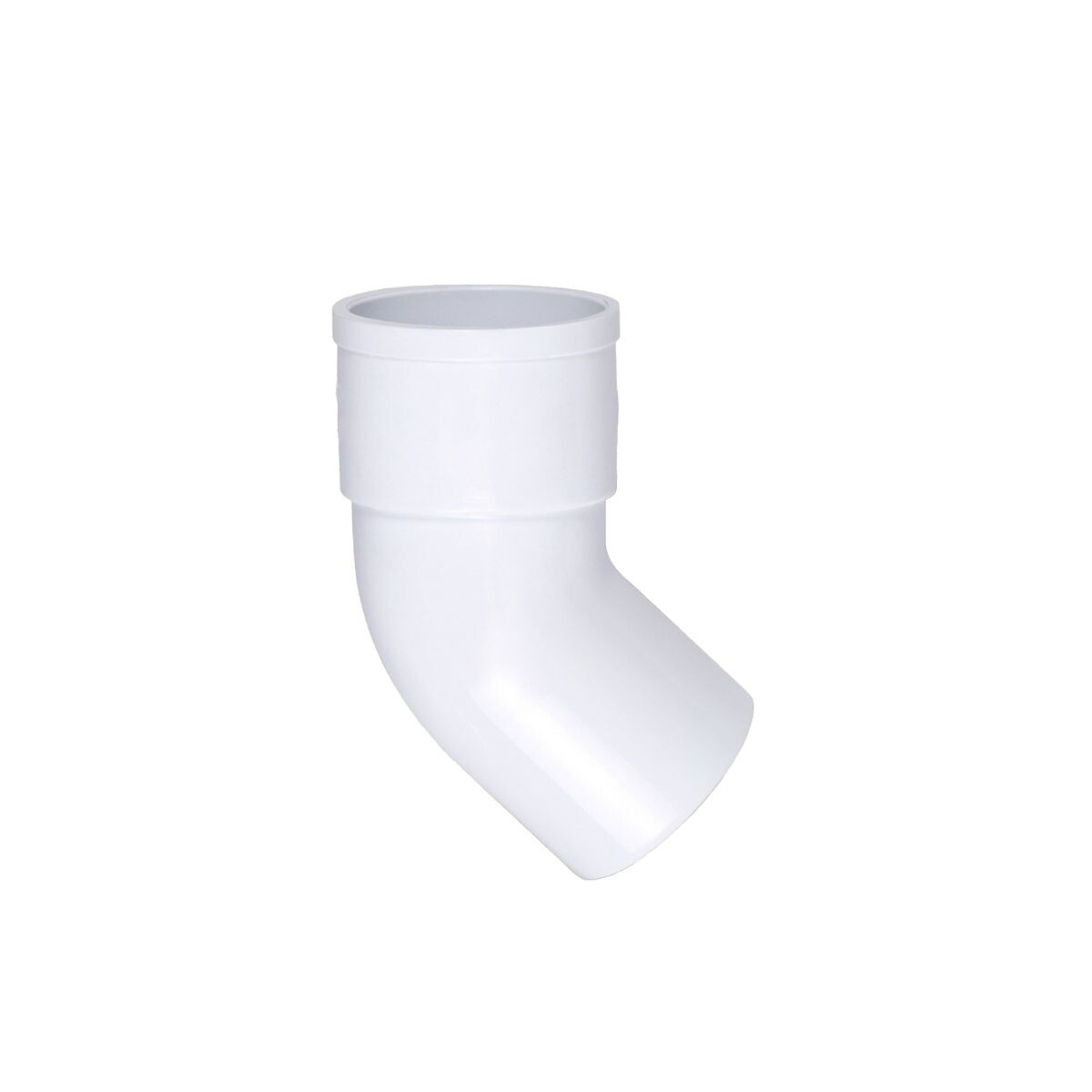 Codo Pvc 50mm 45° 3,2mm M/h 