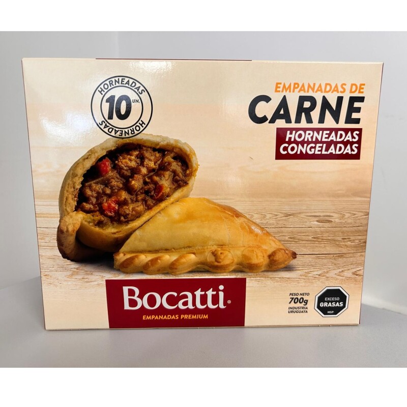 EMPANADAS DE CARNE BOCATTI PREMIUM X 10 EMPANADAS DE CARNE BOCATTI PREMIUM X 10