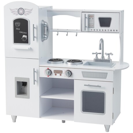 Cocina de Madera Grande con Heladera Cocina de Madera Grande con Heladera